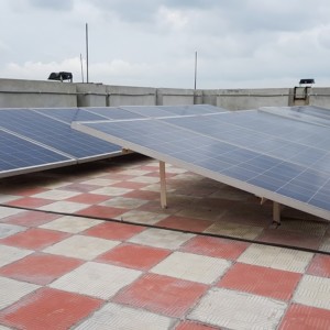 Solar panel for supplementary energy